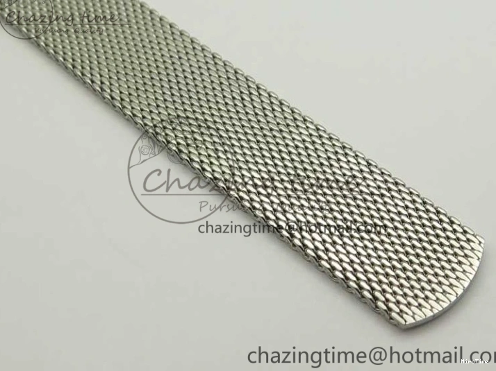 MIROTIME 0414 Portofino Automatic SS MKF 1:1 Best Edition White Dial On SS Mesh Bracelet A2892 V TechFriendly 7205